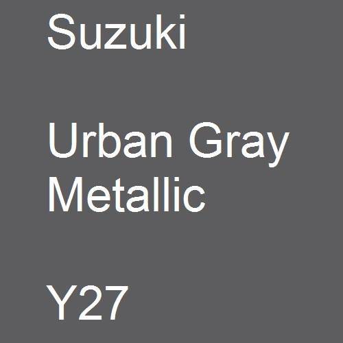 Suzuki, Urban Gray Metallic, Y27.